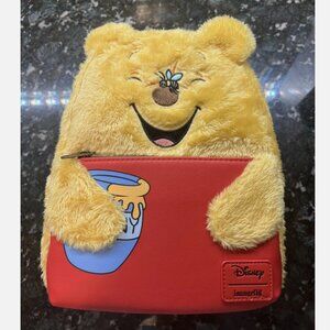 NWT Loungefly Disney Furry Winnie The Pooh Backpack